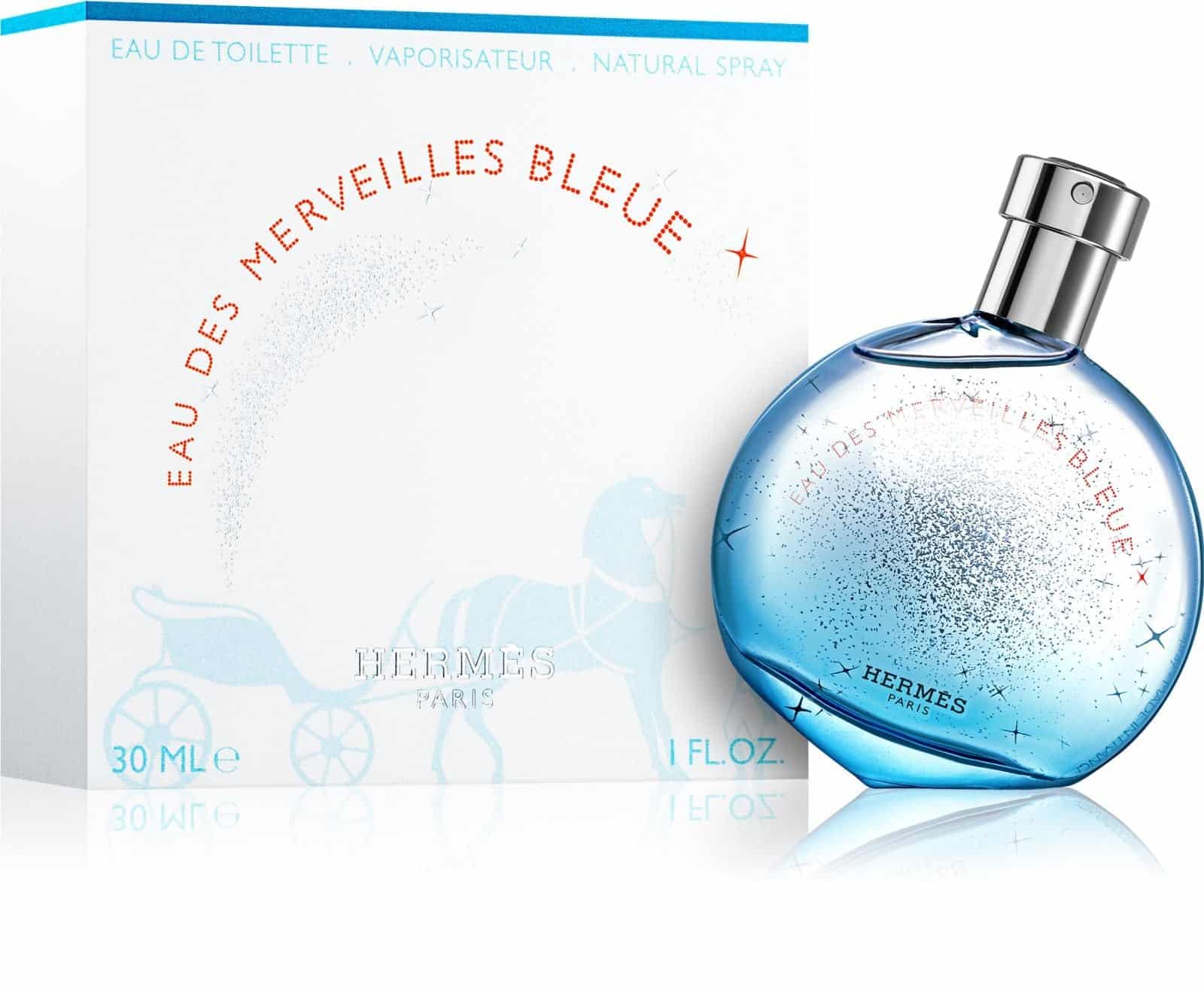הרמס או דס מרווליס בלו לאישה 100 מל אדט - Hermes Eau des Merveilles Bleue Eau de Toilette 100 ml הרמס דה מרוויי בלו א.ד. – תמונה 3