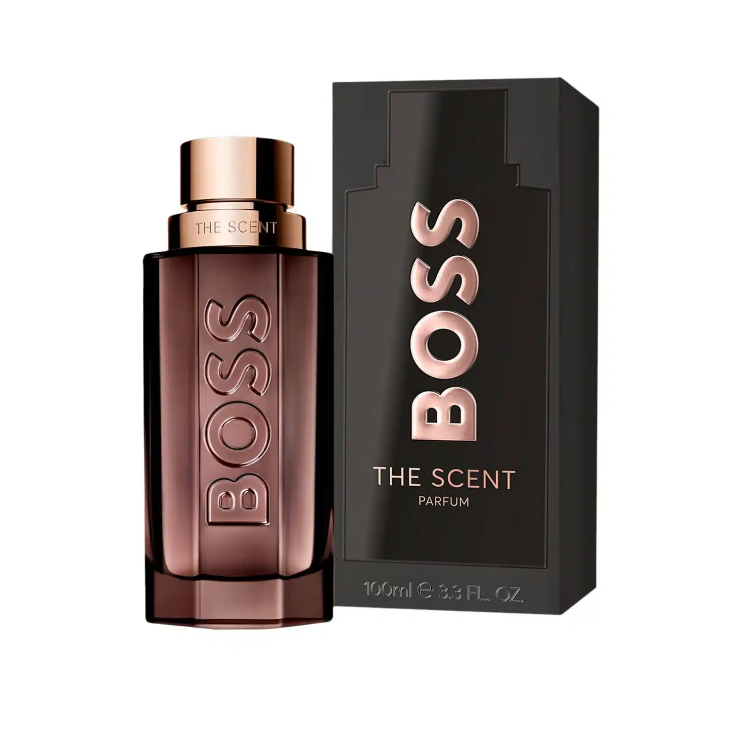 הוגו בוס בושם לגבר דה סנט פרפיום 100 מ"ל Hugo Boss The Scent Men Parfum 100 ML – תמונה 2
