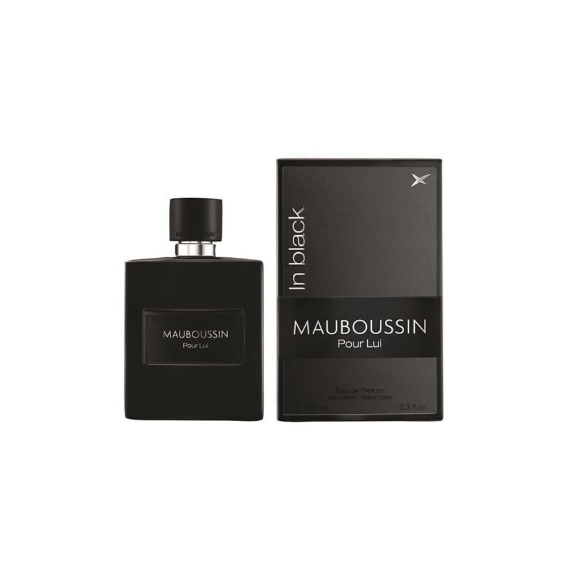 מובוסן פור לואי בלאק אדפ לגבר 100 מ"ל MAUBOUSSIN POUR LUI IN BLACK EDP 100ML – תמונה 2