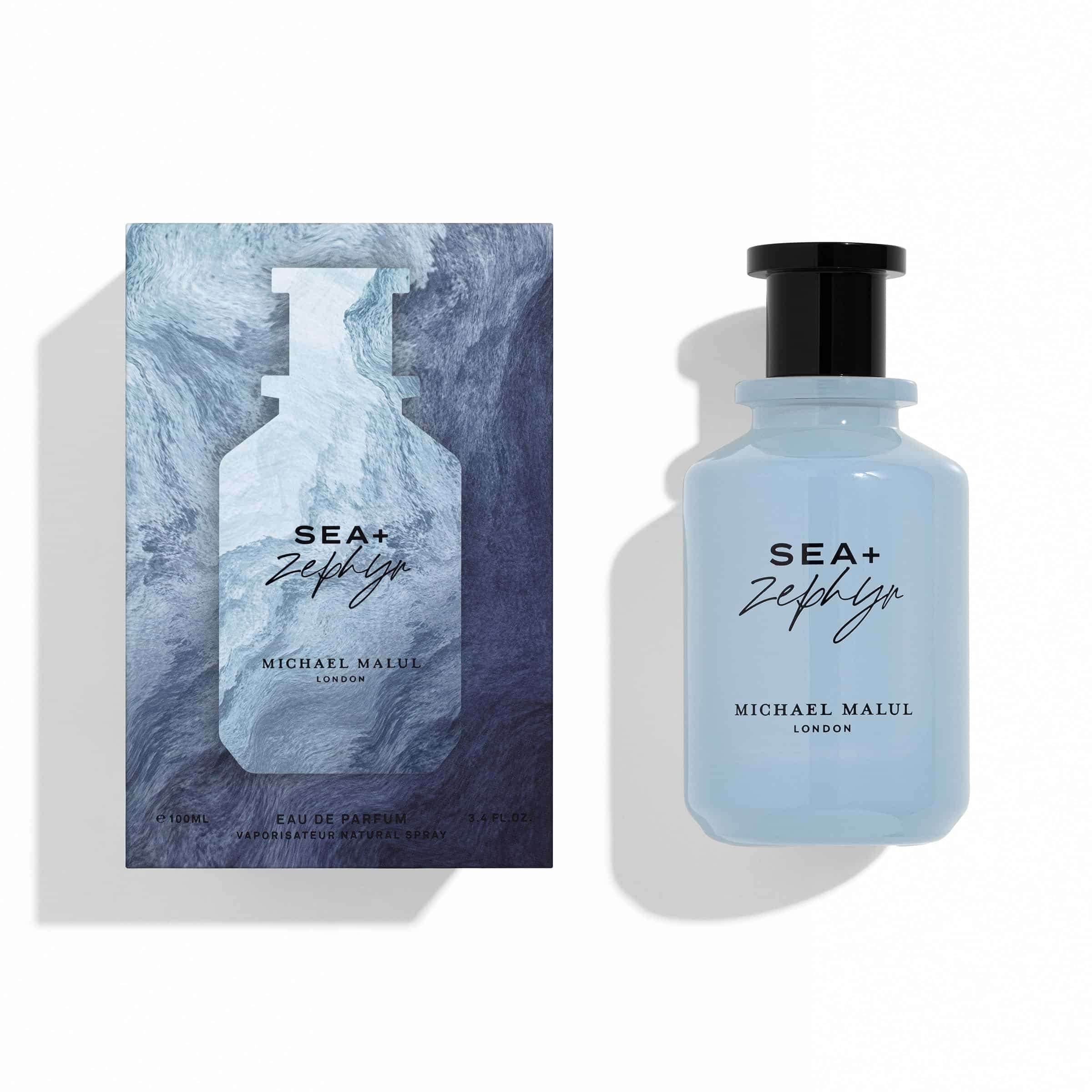 מייקל מלול סי אנד זפיר יוניסקס 100 מל אדפ - MICHAEL MALUL LONDON SEA AND ZEPHYR EDP 100ML – תמונה 2