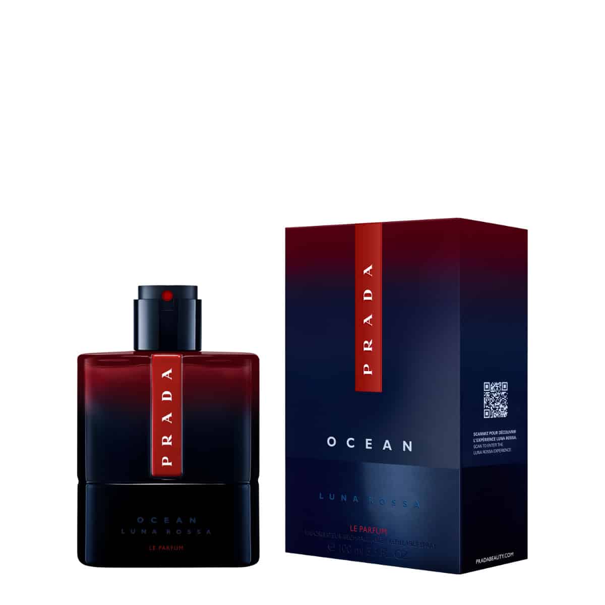 פראדה לונה רוסה אושן בושם לגבר לה פרפיום 100מ"ל PRADA LUNA ROSSA OCEAN LE PARFUM 100ML – תמונה 2