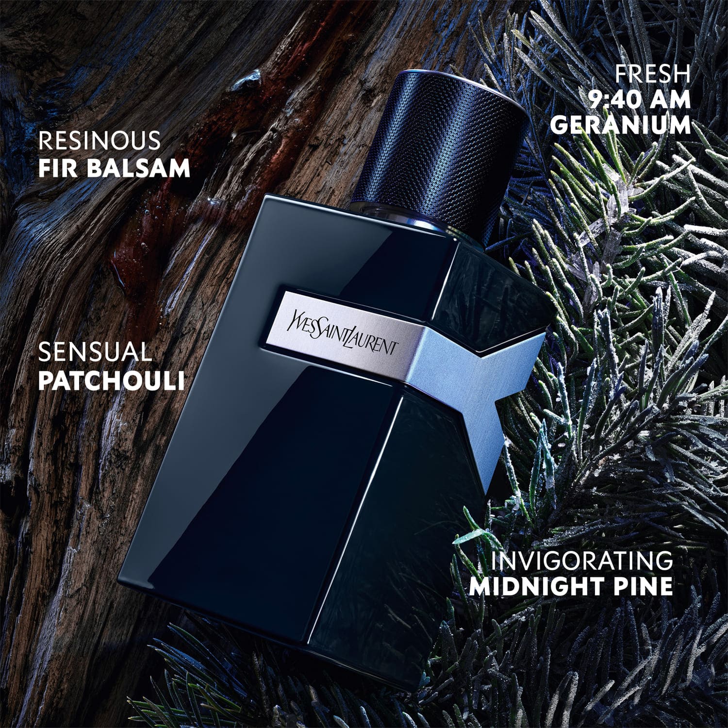 איב סאן לורן וואי לגבר 100 מל לה פרפיום - Yves Saint Laurent Y le parfum 100 ml – תמונה 2