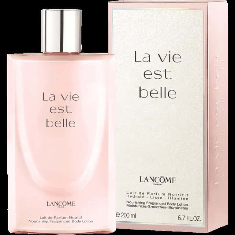 לנקום לה וי אבל תחליב גוף מבושם 200 מ"ל - LANCOME LA VIE EST BELLE BODY LOTION 200ml – תמונה 3