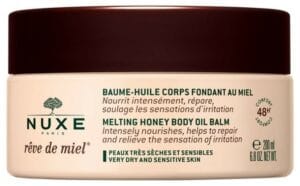 נוקס באלם דבש לגוף 200 מ"ל Nuxe R?ve de Miel Melting Honey Body Oil Balm 200ml – תמונה 2