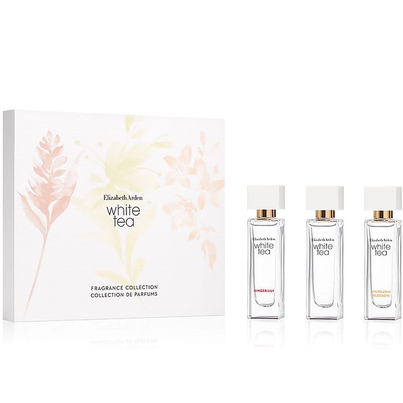 אליזבט ארדן ווייט טי מארז 3 בשמים בגודל 10מ"ל ELIZABETH ARDEN WHITE TEA 3 PERFUMES 10ML