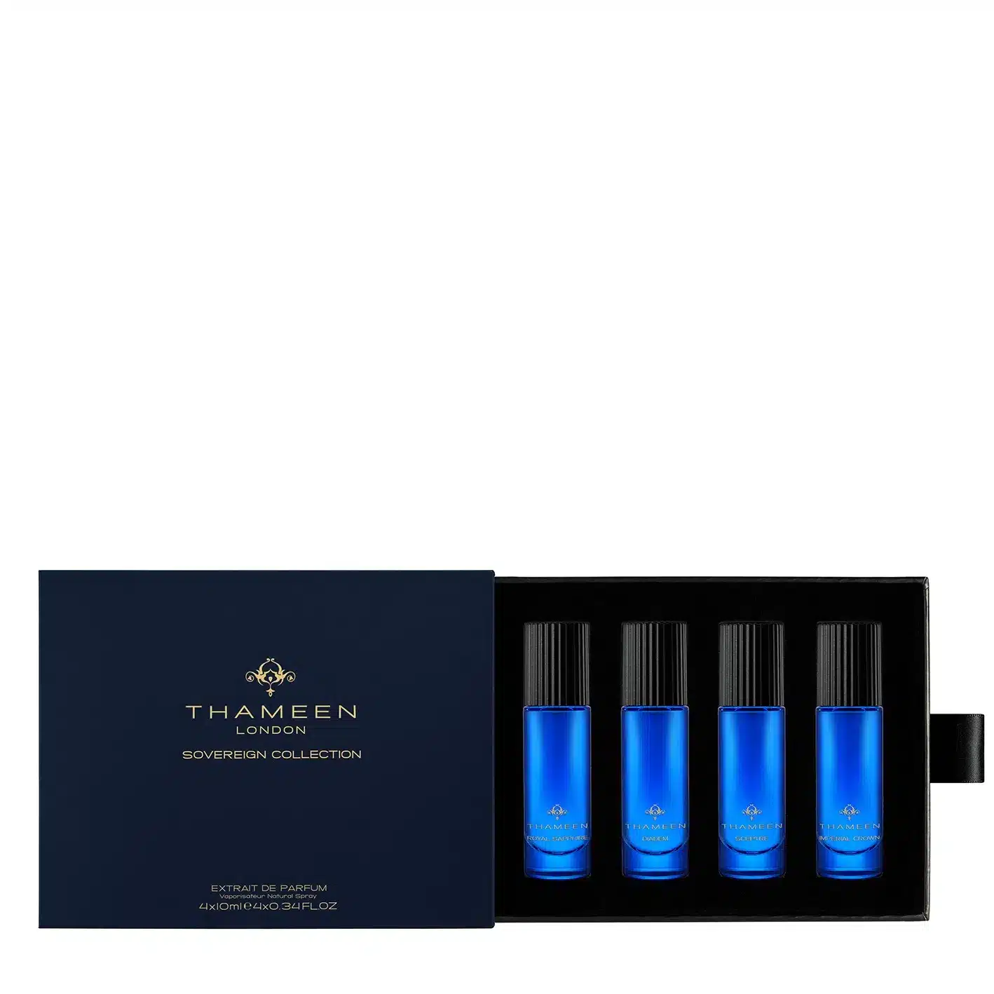 תאמין דיסקברי סט 4 יח בגודל 10 מל - THAMEEN LONDON SOVEREIGN COLLECTION BOX