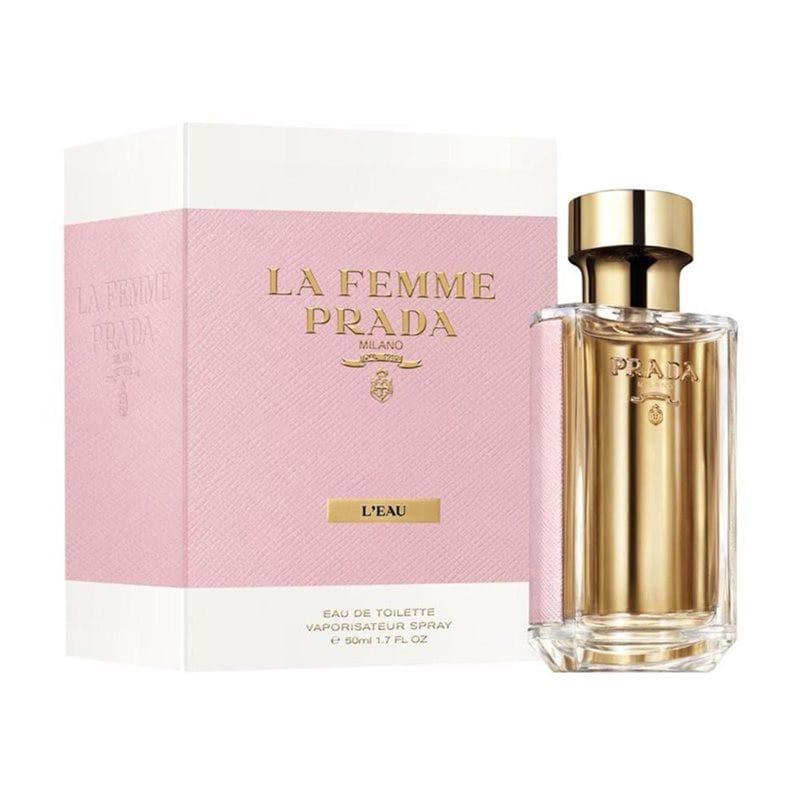 בושם לאישה 50 מ''ל Prada La Femme L'Eau או דה טואלט E.D.T – תמונה 2