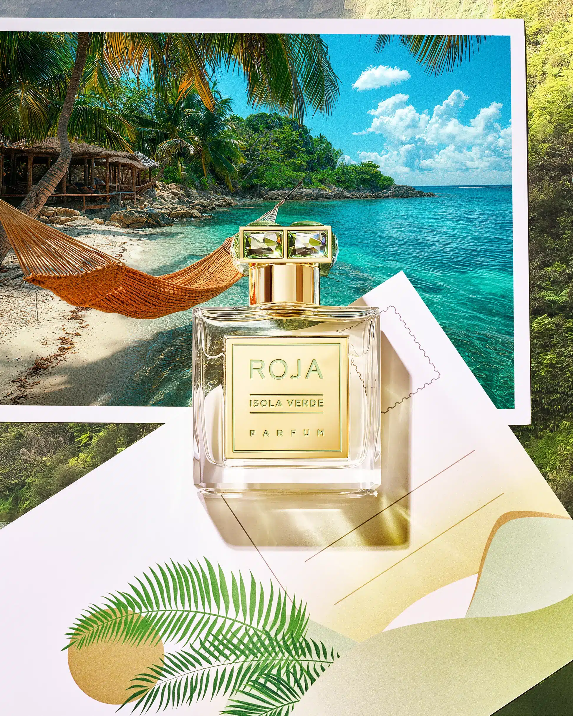 רוג'ה איסולה וורדה בושם פרפיום 50 מל Roja Isola Verde PARFUM 50ML – תמונה 2