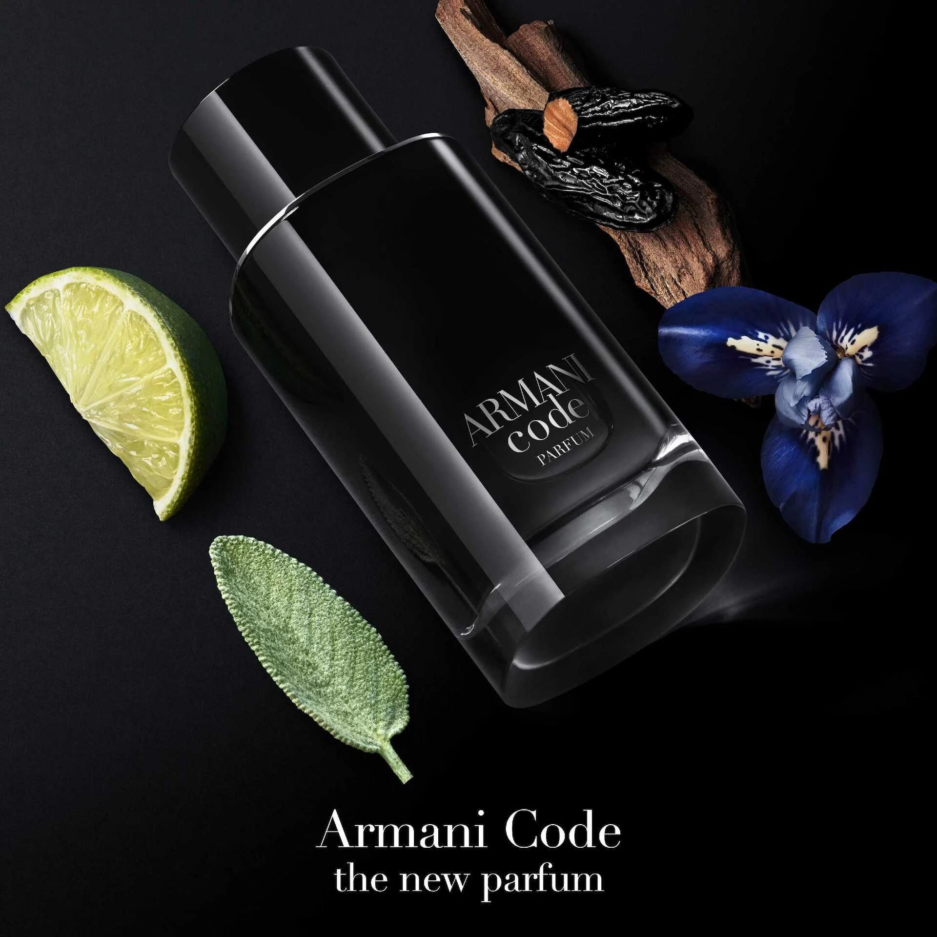 ארמני קוד בושם לגבר פרפיום חדש 75מ"ל ARMANI CODE PARFUM 75ML – תמונה 4