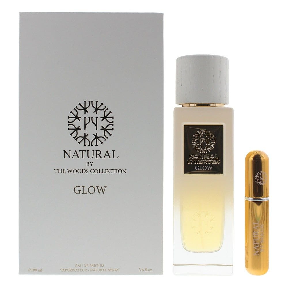 דה וודס קולקשיין נטורל גלואו יוניסקס NATURAL BY THE WOODS COLLEECTION GLOW EDP 100ML + 5ML – תמונה 2